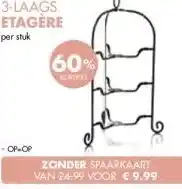 MCD Supermarkt 3-LAAGS ETAGÈRE aanbieding