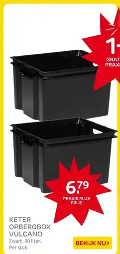Praxis KETER OPBERGBOX VULCANO aanbieding