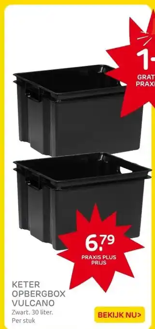 Praxis KETER OPBERGBOX VULCANO aanbieding