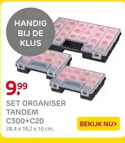 Praxis SET ORGANISER TANDEM C300+C20 aanbieding