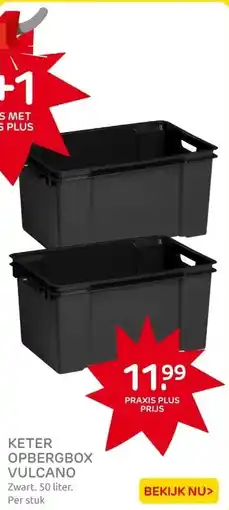 Praxis KETER OPBERGBOX VULCANO aanbieding