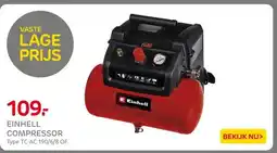 Praxis EINHELL COMPRESSOR aanbieding