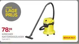 Praxis KÄRCHER NAT/DROOGZUIGER aanbieding