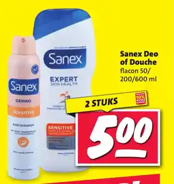 Nettorama Sanex Deo of Douche aanbieding