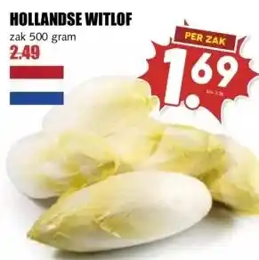 MCD Supermarkt HOLLANDSE WITLOF aanbieding