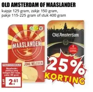 MCD Supermarkt OLD AMSTERDAM OF MAASLANDER aanbieding