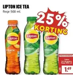 MCD Supermarkt LIPTON ICE TEA aanbieding