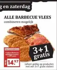 MCD Supermarkt ALLE BARBECUE VLEES aanbieding