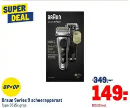 Makro Braun Series 9 scheerapparaat aanbieding