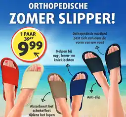 Lucovitaal ORTHOPEDISCHE ZOMER SLIPPER! aanbieding