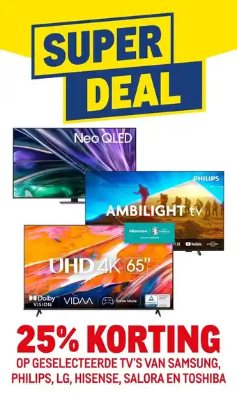 Makro 25% KORTING aanbieding