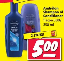 Nettorama Andrélon Shampoo of Conditioner aanbieding