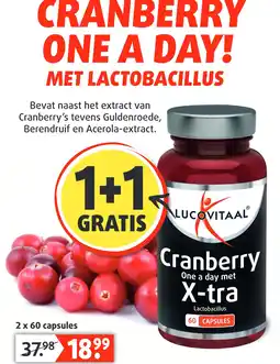 Lucovitaal CRANBERRY aanbieding
