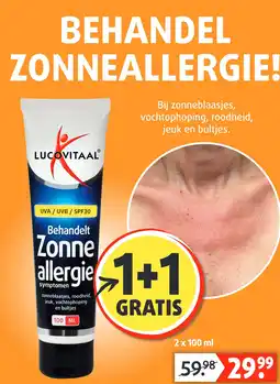 Lucovitaal BEHANDEL ZONNEALLERGIE! aanbieding