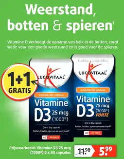 Lucovitaal Weerstand, botten & spieren' aanbieding