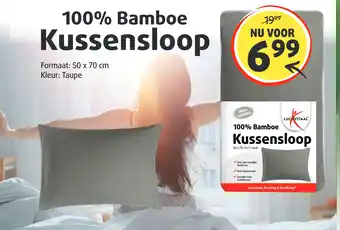 Lucovitaal 100% Bamboe Kussensloop aanbieding