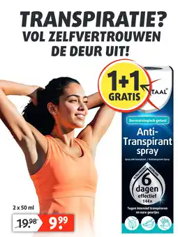 Lucovitaal Anti- Transpirant spray aanbieding