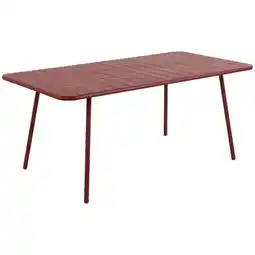 Kwantum Tuintafel Napels Bordeaux - 180x90x76 cm aanbieding