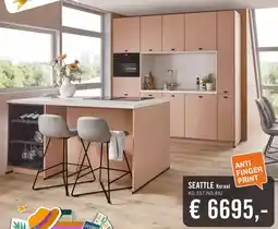 Keukendepot SEATTLE Koraal aanbieding