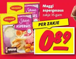Nettorama Maggi aspergesaus aanbieding