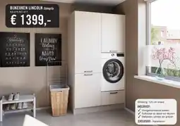 Keukendepot BIJKEUKEN LINCOLN Zijdegrijs aanbieding