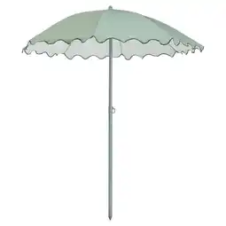 Kwantum Strandparasol Modica Groen aanbieding