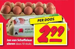 Nettorama Jan van Schaffelaar eieren aanbieding