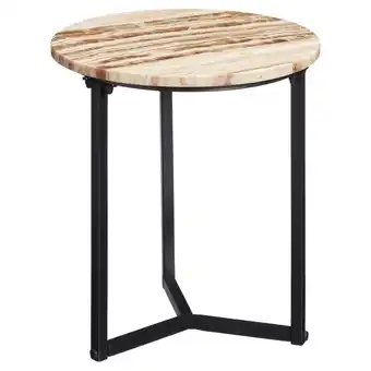 Kwantum Bijzettafel Corato Marmer ø 40 cm aanbieding