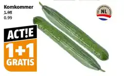 Poiesz Komkommer aanbieding
