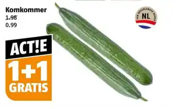 Poiesz Komkommer aanbieding