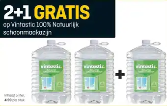 Hubo op Vintastic 100% Natuurlijk schoonmaakazijn aanbieding