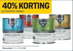 Hubo op Karakter lakken aanbieding