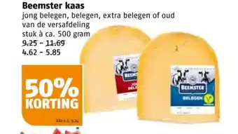 Poiesz Beemster kaas aanbieding