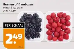 Poiesz Bramen of frambozen aanbieding