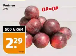 Poiesz Pruimen aanbieding