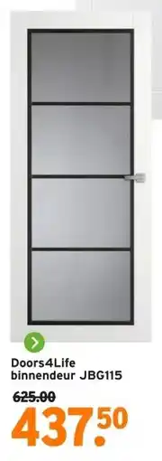 GAMMA Doors4Life binnendeur JBG115 aanbieding