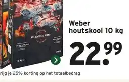 GAMMA Weber houtskool 10 kg aanbieding