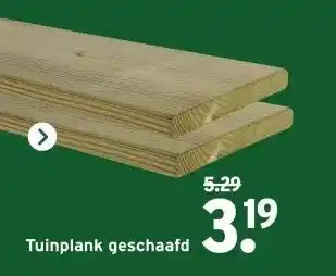 GAMMA Tuinplank geschaafd aanbieding
