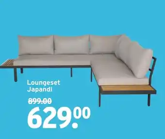 GAMMA Loungeset Japandi aanbieding