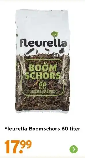GAMMA Fleurella Boomschors 60 liter aanbieding