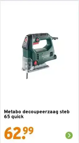 GAMMA Metabo decoupeerzaag steb 65 quick aanbieding