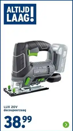 GAMMA LUX 20V decoupeerzaag aanbieding