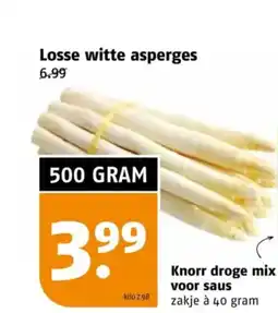 Poiesz Losse witte asperges aanbieding