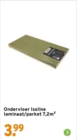 GAMMA Ondervloer Isoline laminaat/parket 7,2m² aanbieding