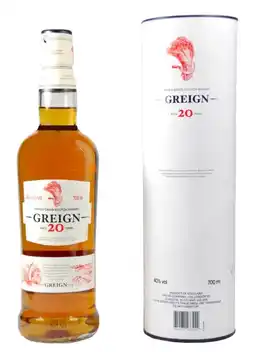 Gall & Gall Greign Single Grain Whisky 20 Years 70CL Whisky aanbieding