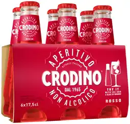 Gall & Gall Crodino Rosso 6X17.5CL Alcoholvrij aanbieding