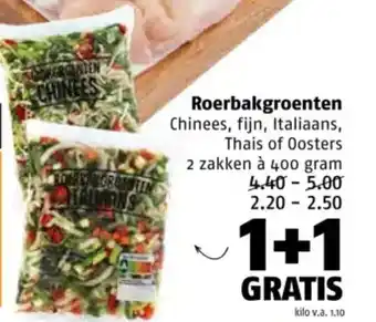 Poiesz Roerbakgroenten aanbieding