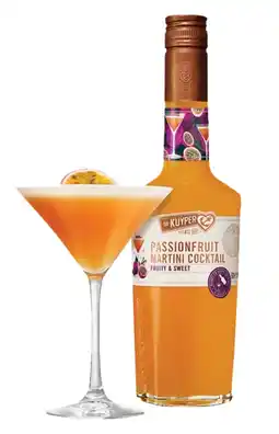 Gall & Gall De Kuyper Passionfruit Martini Cocktail 50CL Likeuren aanbieding