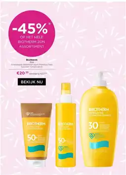 ICI Paris XL Biotherm Zon aanbieding