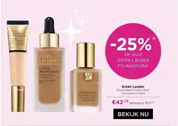 ICI Paris XL Estée Lauder Bijvoorbeeld: Double Wear Foundation Pebble aanbieding